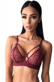 Top bralette Harness Wine