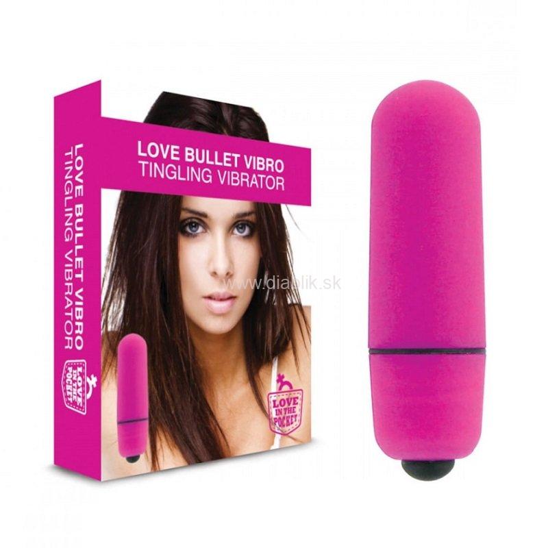 Vibrátor Love Bullet pink