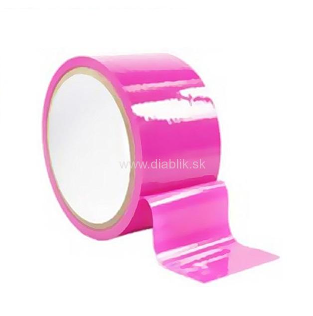 Bondážna páska - rúžová